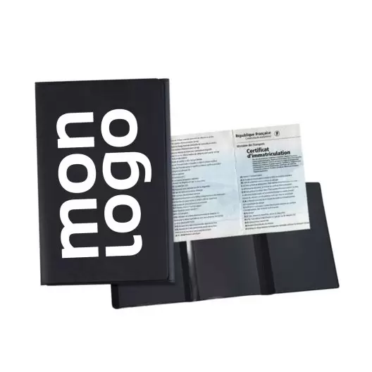 PORTE CARTE GRISE PUBLICITAIRE 'NAXO'