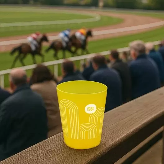 GOBELET REUTILISABLE PERSONNALISABLE 15 CL 'CUP'