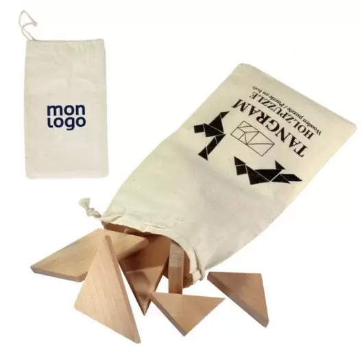 PUZZLE TANGRAM PUBLICITAIRE 'RÉFLEXION'