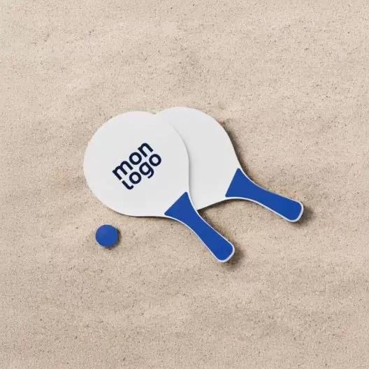 RAQUETTES DE PLAGE PUBLICITAIRE 'SUMMER FEELING'