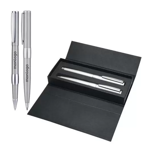 PARURE PUBLICITAIRE STYLO À BILLE ET ROLLER 'IMAGE' SENATOR®