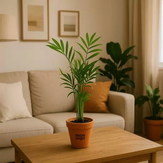 GRANDE PLANTE PERSONNALISABLE EN POT TERRE CUITE 'LUMIFO'