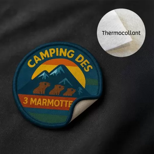 ECUSSON SUBLIME THERMOCOLLANT PERSONNALISABLE 'CRAT' 5X5CM