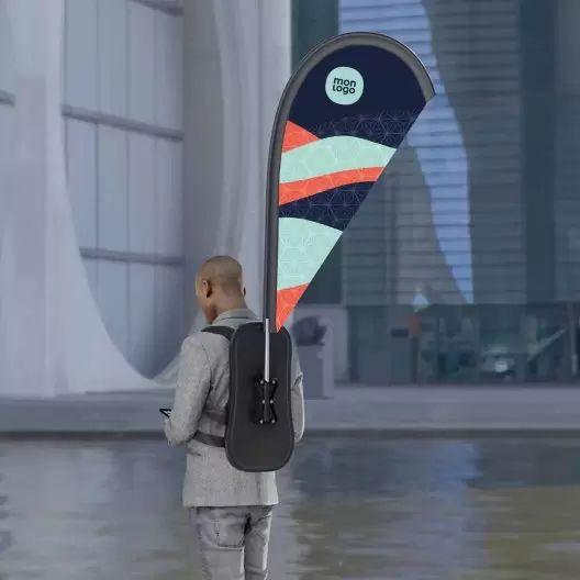 SAC A DOS PORTE DRAPEAU PERSONNALISÉ 'BANDERA'