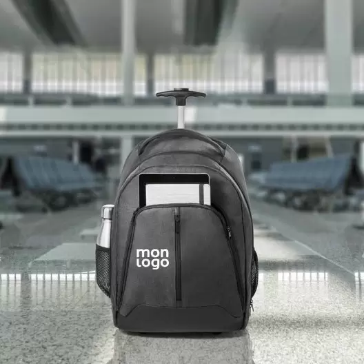 SAC À DOS TROLLEY PERSONNALISÉ POUR ORDINATEUR 'ROBASA'