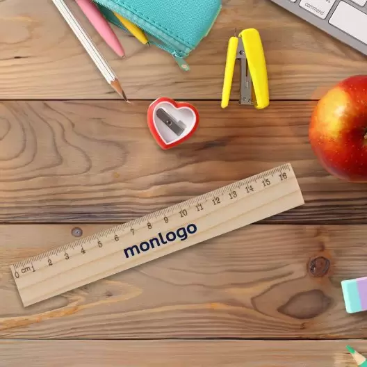 RÈGLE EN BOIS PERSONNALISABLE 'REGLA'