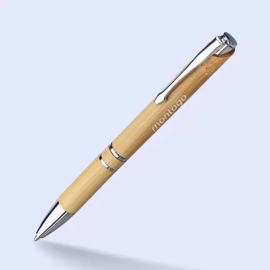 STYLO PUBLICITAIRE EN BAMBOU 'HUMILIS'