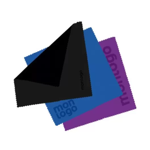 LINGETTE MICROFIBRE PERSONNALISÉE 'EPOUSTIF' EMBOSSAGE 200GR/M2