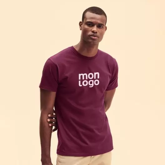 T SHIRT PERSONNALISÉ FRUIT OF THE LOOM® 'MILLSTREET'