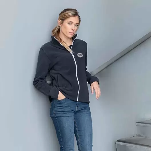 VESTE POLAIRE PERSONNALISABLE ZIPPEE FEMME 'BEAR' 300 GR/M²