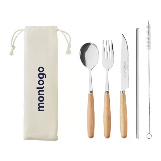 SET DE COUVERTS PERSONNALISÉS 'CUSTA'