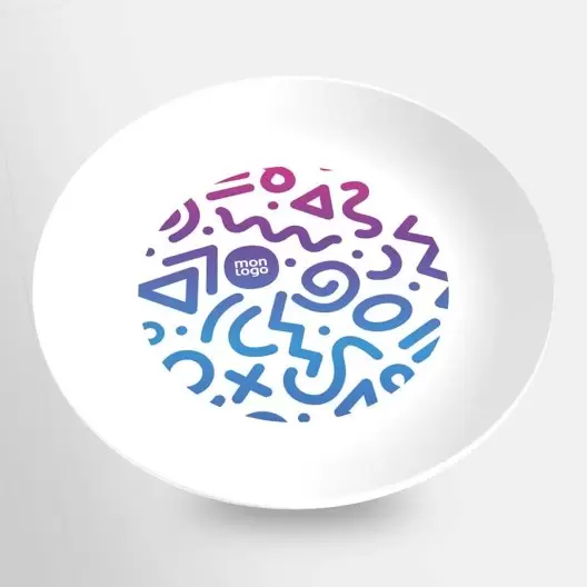 ASSIETTE PERSONNALISÉE CREUSE 'BERY' 