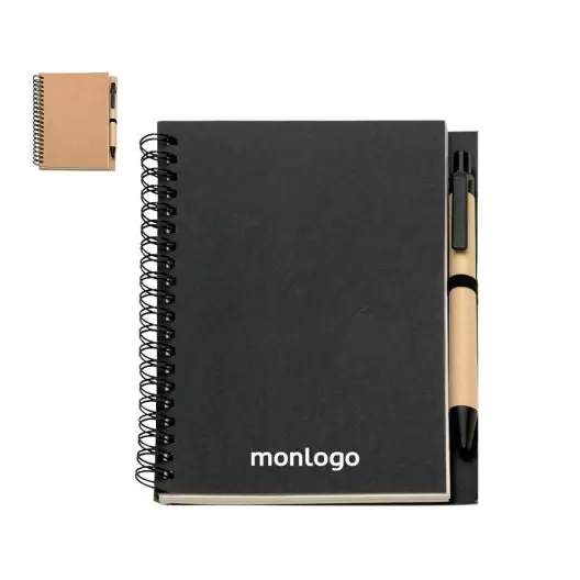 CARNET À SPIRALE PERSONNALISÉ 'HENOU'