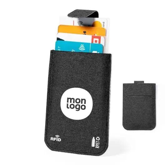 ETUI CARTES PERSONNALISABLE ANTI RFID 'SERENO'