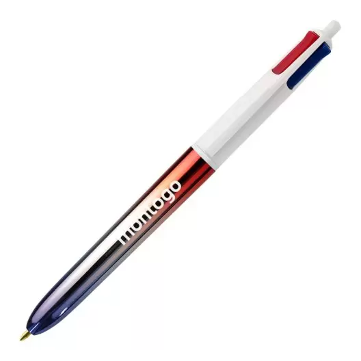 STYLO BIC 4 COULEURS PUBLICITAIRE 'FLAG'