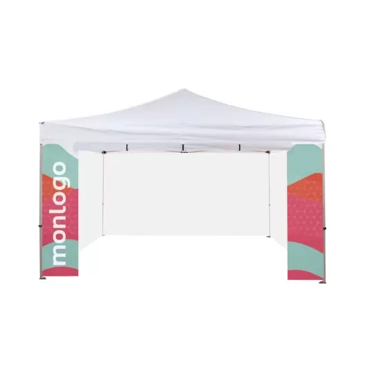 MUR PORTE CENTRALE TENTE PUBLICITAIRE 4.5 X3 "TELTA"