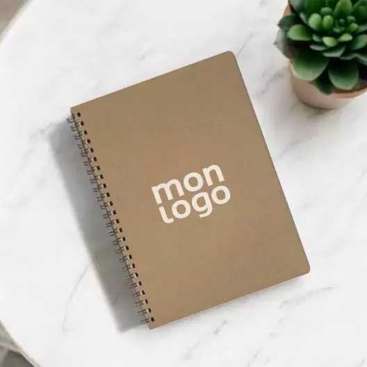 CARNET PERSONNALISÉ À SPIRALES A5 'FRENCHIE'