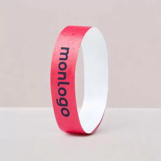 BRACELET TYVEK® EN PAPIER PERSONNALISABLE 'GUEST 1.9'