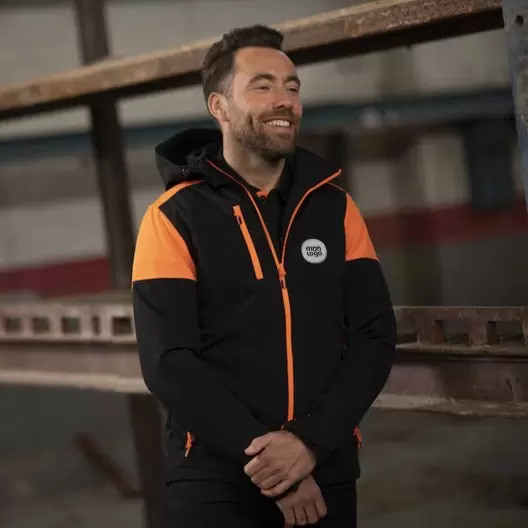 SOFTSHELL PERSONNALISABLE HOMME RPET 'PRIME SOFT'