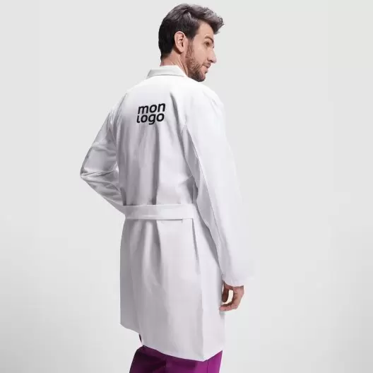 BLOUSE MEDICALE PERSONNALISABLE HOMME 'RESEARCH'