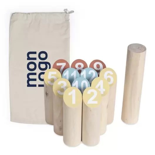 JEU DE QUILLES PUBLICITAIRE 'MOLDA'