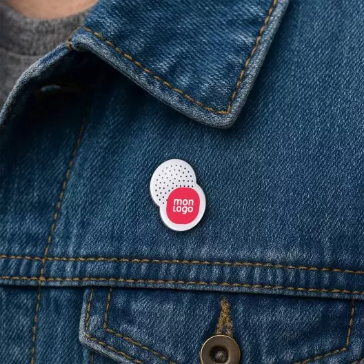 PINS EN ACIER PERSONNALISABLE 'ZAYA'