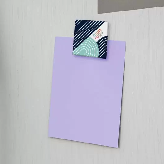 MAGNET PUBLICITAIRE RIGIDE 'COURSY CARRE' 
