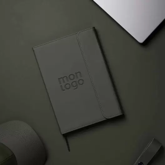 CARNET EN PU VINGA PERSONNALISE 'MALO'