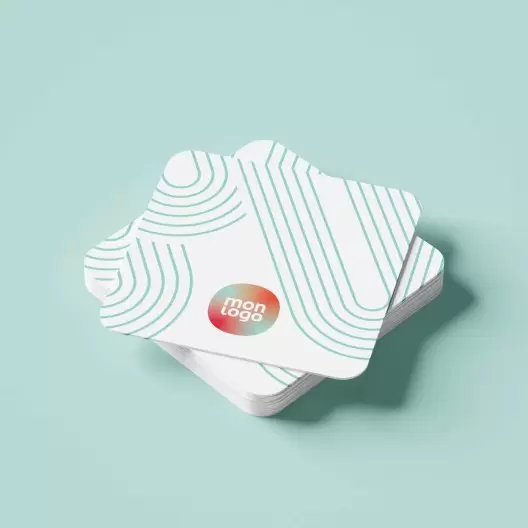 SOUS BOCK EN SILICONE PERSONNALISABLE 'SULICO'