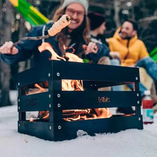 BRASERO PUBLICITAIRE MULTIFONCTION HOFATS® 'CRATE'