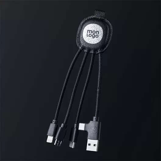 CABLE DE CHARGE PUBLICITAIRE MULTIFONCTIONS 'INE SMART' 72H