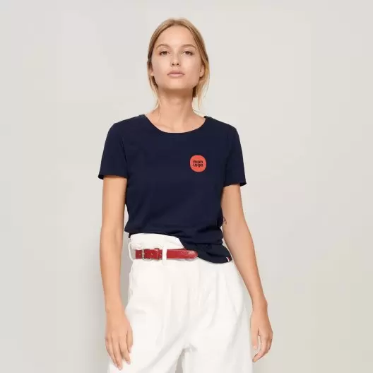 TEE SHIRT PUBLICITAIRE COULEUR FEMME ATF® 'LOLA'