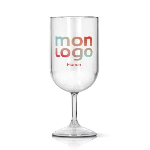 VERRE À VIN EN TRITAN® PERSONNALISÉ MIF 'CUPVIN FRANCE' 18CL