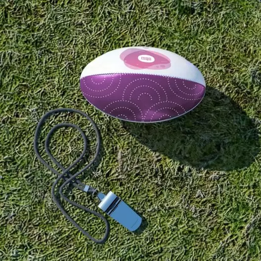 MINI BALLON DE RUGBY PERSONNALISÉ 'DROPS MINI'