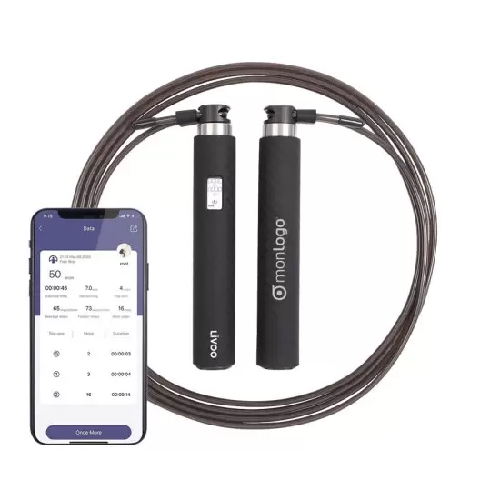 CORDE À SAUTER PUBLICITAIRE CONNECTÉE 'SALTO'