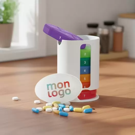 PILULIER PERSONNALISABLE HEBDOMADAIRE 'PROFAYNE'