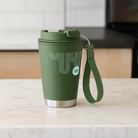 MUG DOUBLE PAROI PLASTIQUE PERSONNALISE 300ML 'MALTEAS'