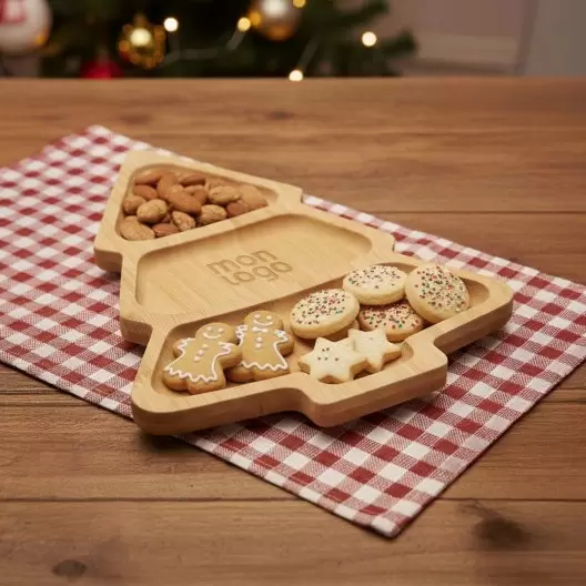 ASSIETE APERO NOEL PERSONNALISABLE 'SAPA'