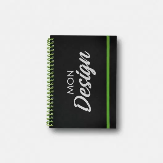 CARNET SPIRALE PERSONNALISABLE 'BILBA'