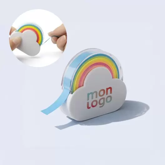 DISTRIBUTEUR MARQUE PAGE PERSONNALISABLE 'CLOUDI'