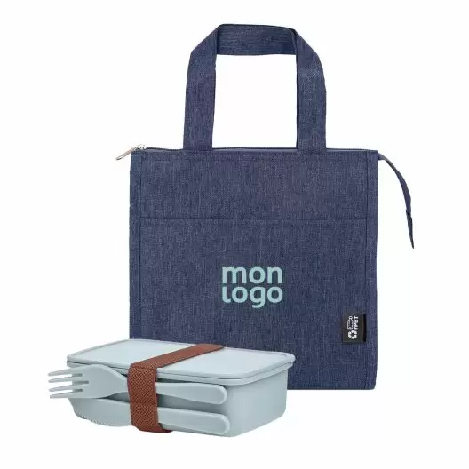 SET LUNCHBOX ET SAC ISOTHERME PERSONNALISABLE 'GOMIAM'