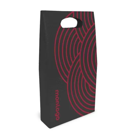 SAC BOUTEILLE METALISE PERSONNALISABLE 'VIGNA MATE'