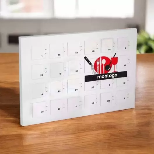 CALENDRIER DE L'AVENT PERSONNALISABLE 'ADVENTI'