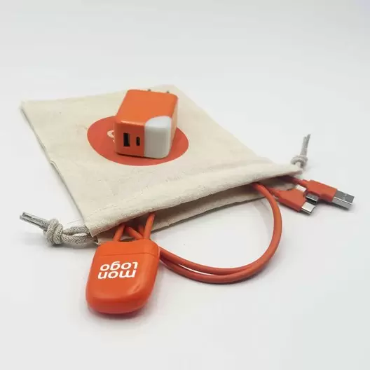 PACK CABLE ET PRISE PERSONNALISABLE 'ICE C ET ICE G'