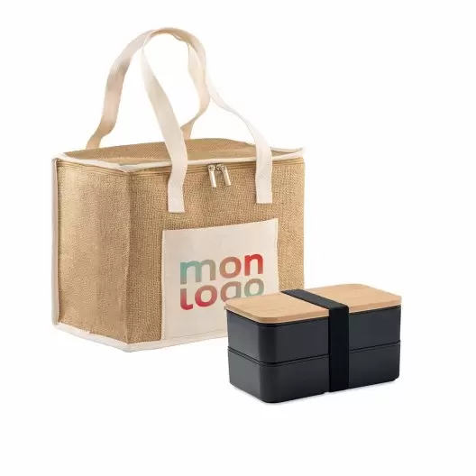 SET PERSONNALISE LUNCHBOX ET SAC ISO 'CARLITO ONE'