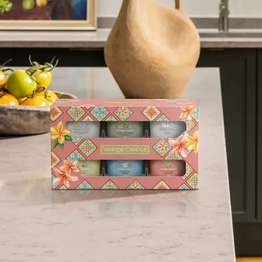 COFFRET 6 BOUGIES PARFUMEE 'YANKEE CANDLE'