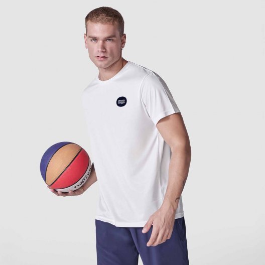 TEE SHIRT SPORT MC HOMME PERSONNALISE 'ESTORIL'