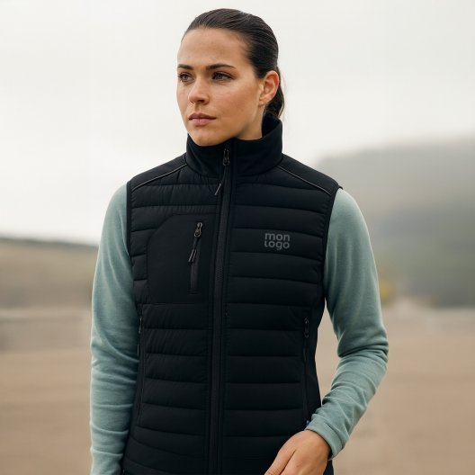 DOUDOUNE/SOFTSHELL PERSONNALISABLE MIF FEMME 'MORZINE'