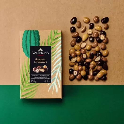 COFFRET CHOCOLATS VALRHONA PERSONNALISABLE 'EQUINOXE'