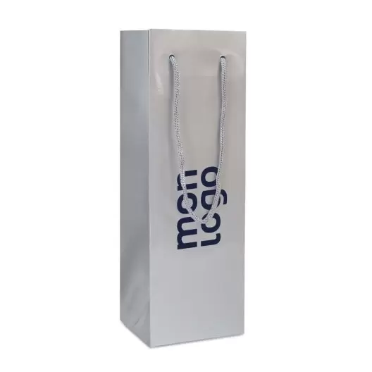 SAC LUXE POUR BOUTEILLE DE VIN PERSONNALISABLE 'BOLI VINO'